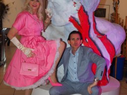 Fashion Show in der Contemplor Galerie Wien am 14. 03. 2024